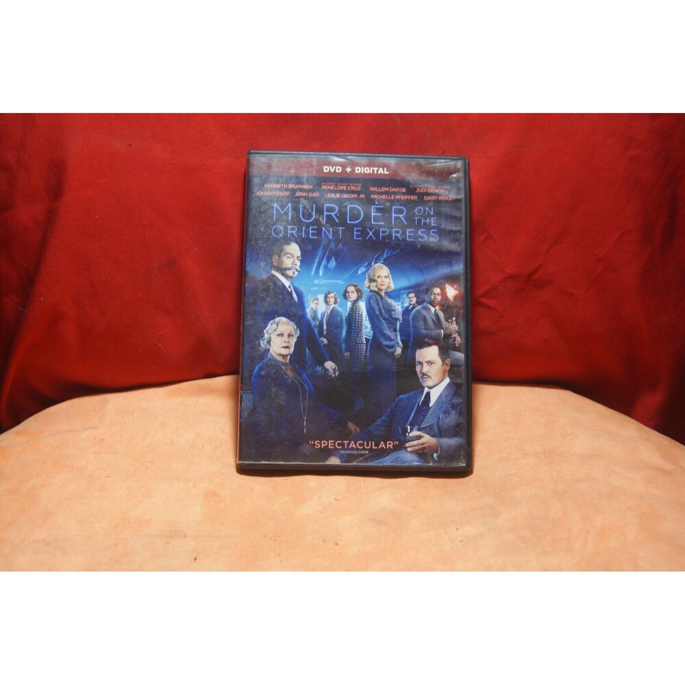 Murder On The Orient Express DVD Only Mystery Thriller Who Dunit??